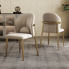 Kitchen Relaxing Dining Chairs Modern Design Comfortable Minimalist Lounge Dining Chair Luxury Elegant Dining Room Furniture