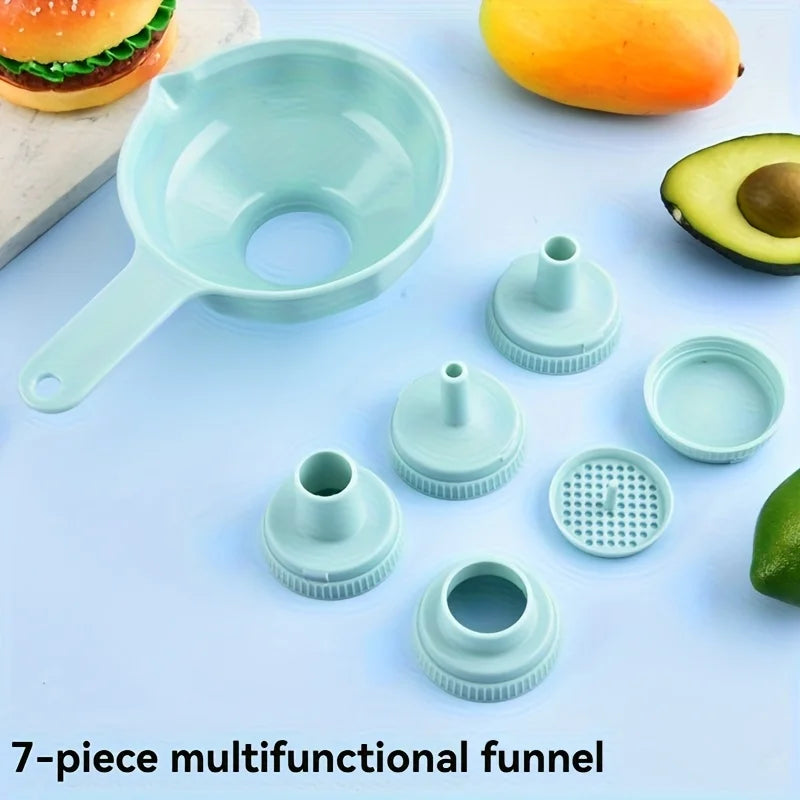 Large Diameter Kitchen Funnel -  Ideal for Cooking, Camping, and Travel Essentials, Perfect for Spices, Nuts, and Small Items