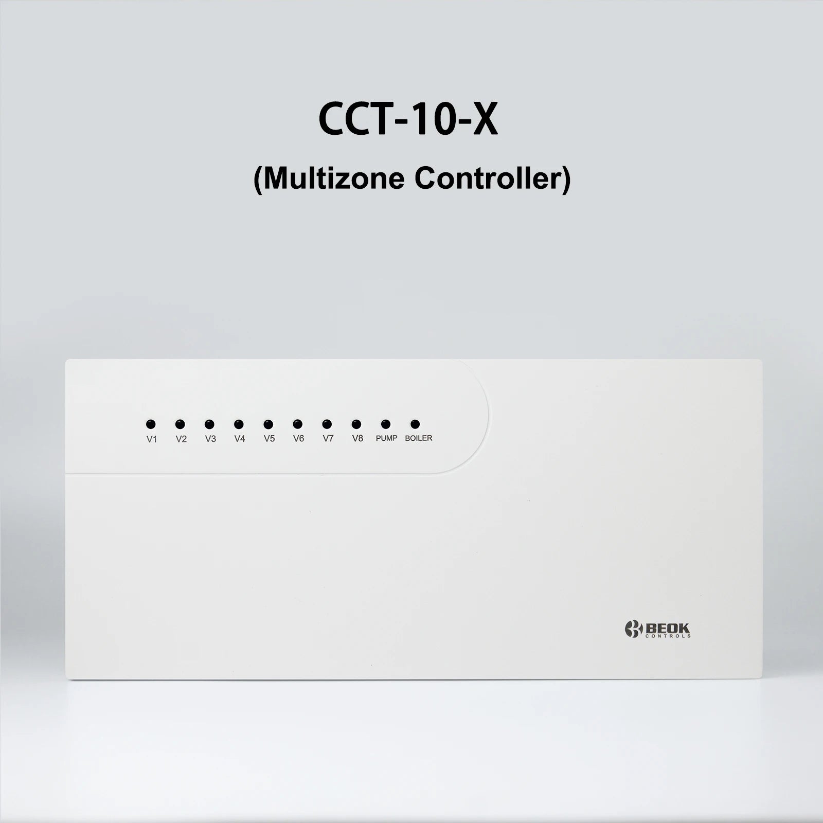 Beok Wireless Zone Thermostat Controller for Gas Boiler Water Floor Heating System 8 Sub-chamber and Actuators BOT306 Series
