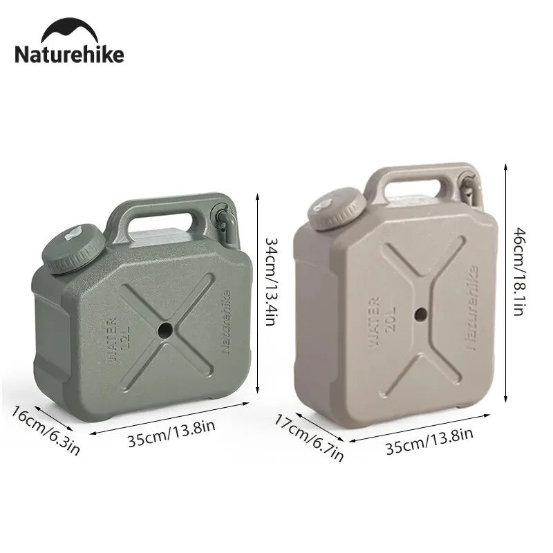 12L Portable Water Bucket with Handle – Ultralight Hiking & Camping Container