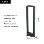 Outdoor Waterproof 10W LED Lawn Lamp Modern Aluminum Pillar Garden Light Villa Courtyard Landscape Lighting Lawn Bollards Lamps