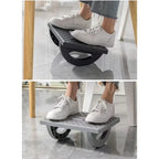 Portability Foot Rest Under Desk Footrest Ergonomic Foot Stool With Massage Rollers Foot Rest For Home Office Work Fast Ship