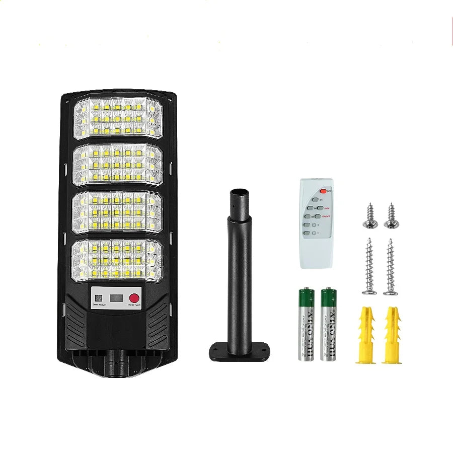 2025 Newest 1000 W LED Outdoor Solar Lights Motion Sensor Wall External Solar Lamp Waterproof Sunlight Power Street Garden Light