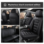 Universal Split Seat Fully Surrounded Car Seat Cover Breathable Comfortable Luxury Leather Car Seat Cushion Full Seats Cover