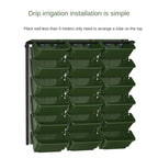 Garden Plant Walls Flower Pots Enclosures Hanging Plastic Containers Horticultural Flower Beds Vertical Greening Planting Boxes