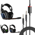 Replacement Headset Cord Audio Cable Inline Mute Cord for Astro A10 A30 A40 A40TR A50 Gaming Headset for PS4 Controller