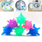 1/5/10Pcs/Set Laundry Ball Reusable Household Washing Clothes Softener Remove Dirt Clean Shape PVC Solid Cleaning Balls