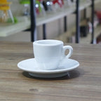 Nuova Point Classic Esp Espresso Cup And Saucer Set Professional Competitive Level Thicken Bone China Coffee Mugs And Plate Set