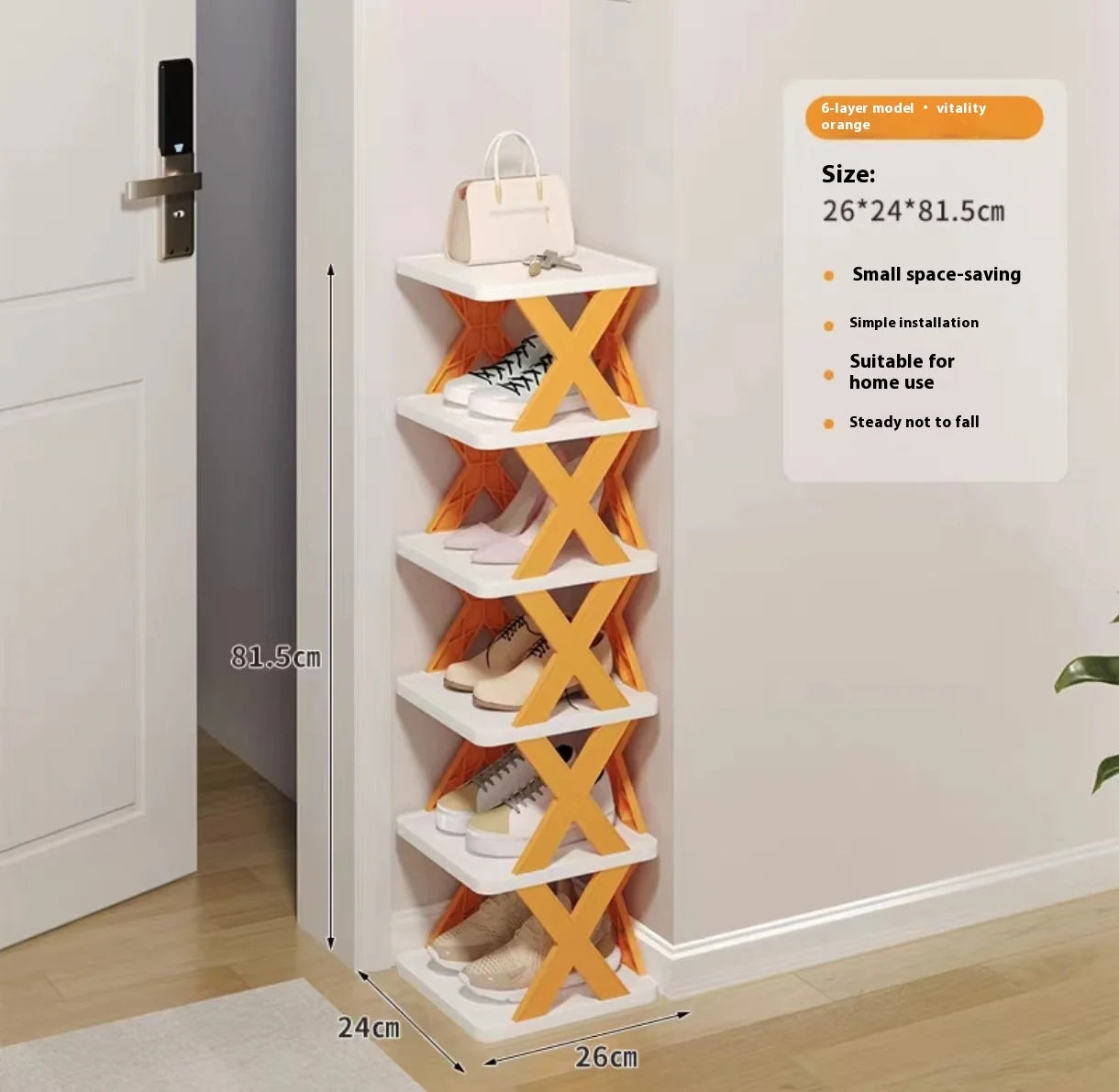 Multi Layer Simple Shoes Shelf 3/6/9tier New Folding Shoe Rack Color Cabinet Multi-Folding Space-Saving Diy Home Organizer Shelf