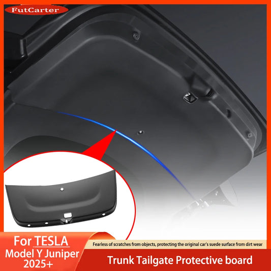 For Tesla Model Y Juniper Trunk TPE Protective Pad Anti-dirty Pad Trunk Scratch Mat New Model Y 2025 Tailgate Protective Mats