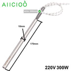 220v Electric Pellet Igniter Cartridge Heater 300w Glow Plug Wood Stove Parts 100/155/160/170/180 Fire Starter Heating Element