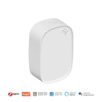 MOES Tuya Zigbee Smart Temperature Humidity Sensor Indoor Hygrometer APP Monitoring Works With Alexa Google Home Battery Powered