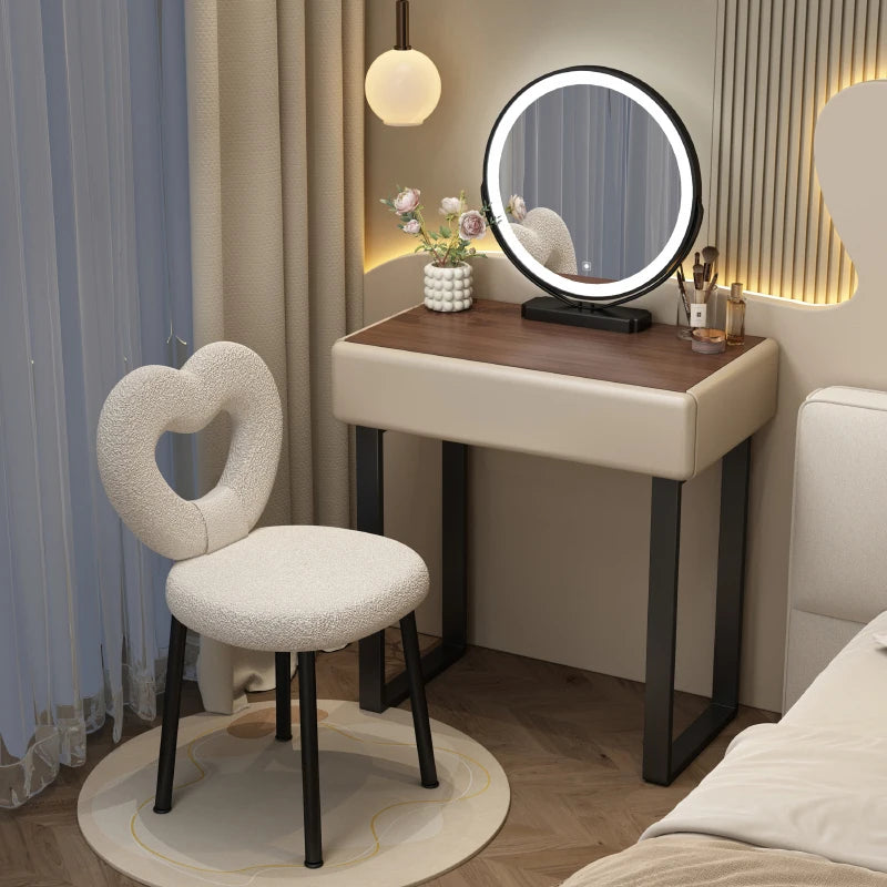 Small Bedroom Vanity Table Organizer Minimalist Chep Comfortable Dressing Table European Modern Penteadeira Postmodern Furniture