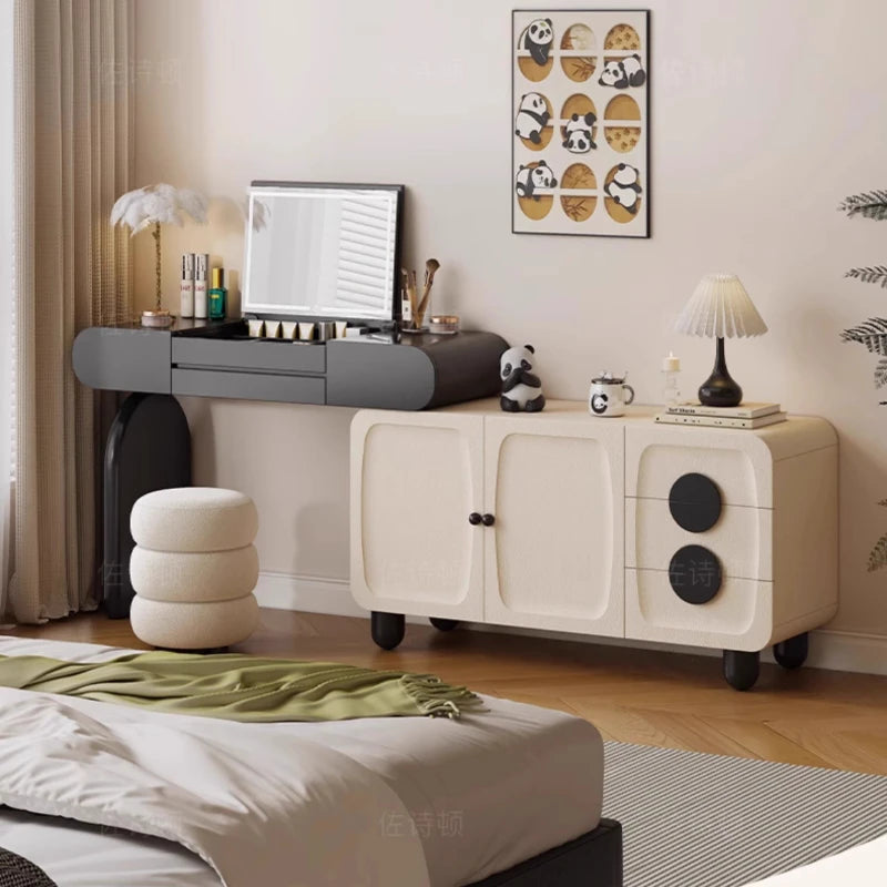 Komode Bathroom Table in The Living Room Dressers for Adult Bedroom Set Make Up Stands Vintage Furniture Makeup Toilet Tables
