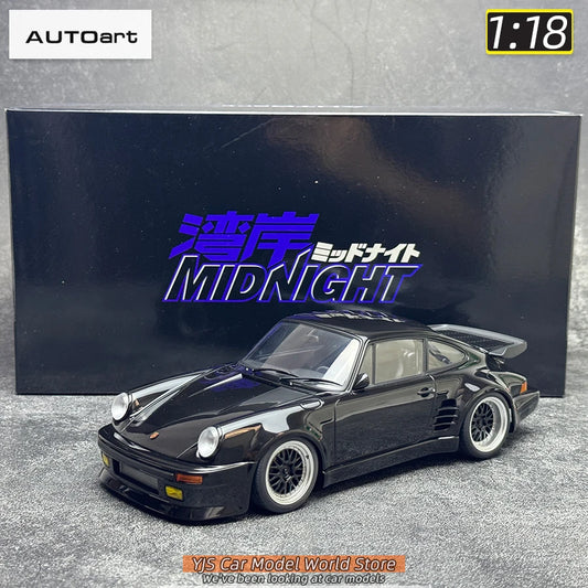 AUTOART 1/18 scale Porsche 911 (930) Turbo Sports car model Static display Collection