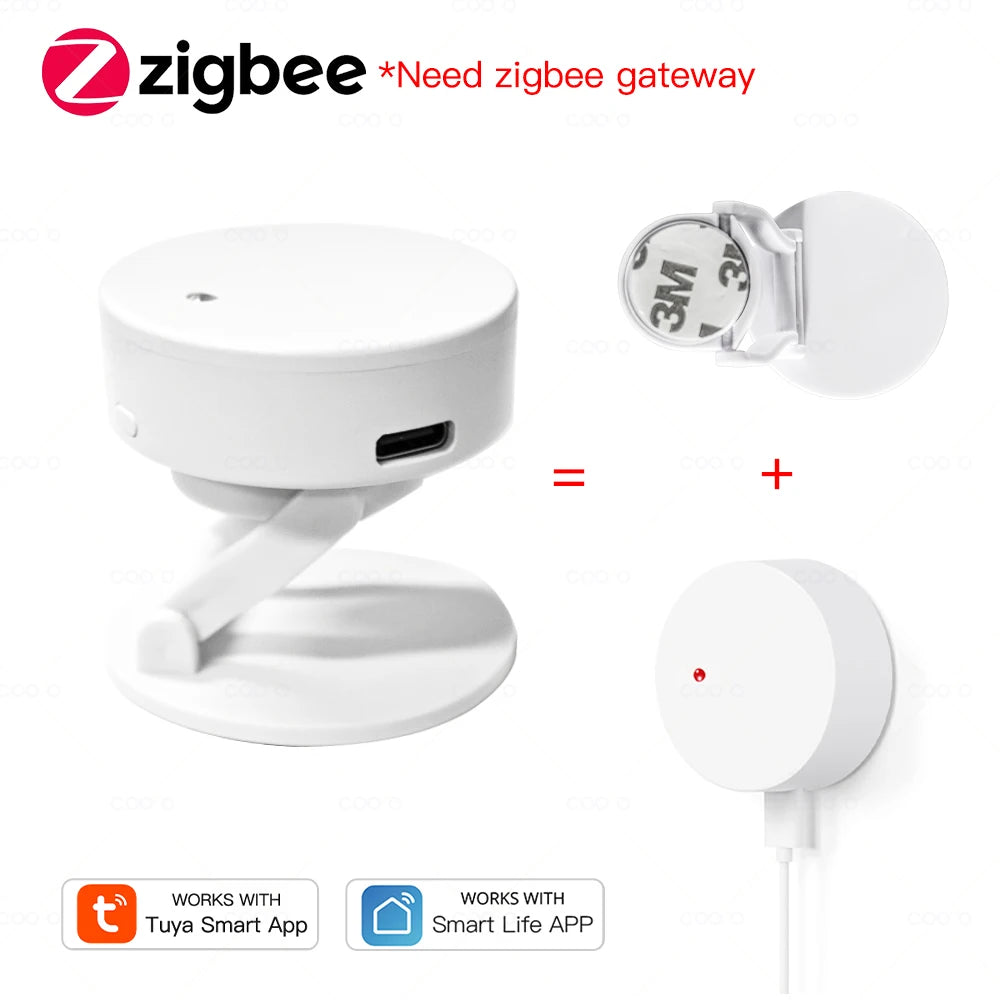 ZigBee Wifi MmWave Human Presence Motion Sensor Radar Wave Human Detector Motion Detector Tuya Hub Smart Life Home Automation