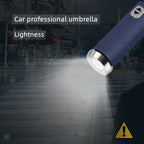 Car Umbrella With LED Flashlight Reflective Stripe Reverse Umbrella for audi sport RS A1 A3 A4 B7 B8 A5 A6 A7 A8 Q3 Q5 Q7 Q8 TT