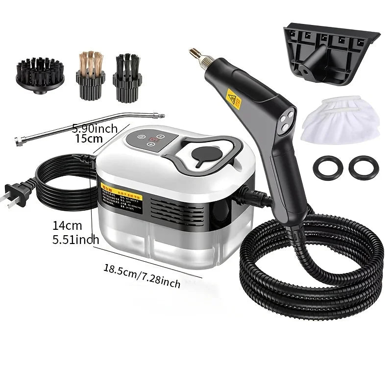 High Pressure and High Temperature Handheld Household Steam Cleaner for Air Conditioning Kitchen Car Furniture Cleaning
