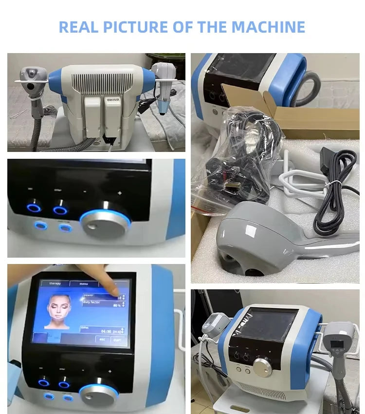 New 2025 Monopolar RF Face Skin Rejuvenation Ultra 2 IN 1 360 Body Contouring Cellulite Reduction Tightening Machine