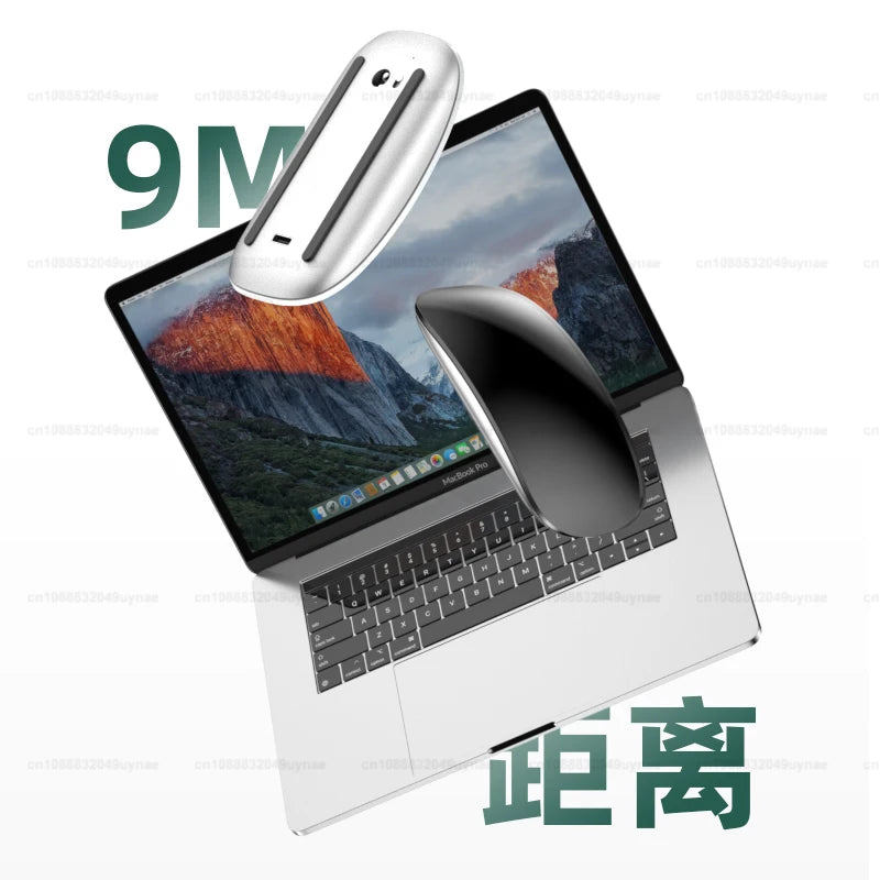 Ultra-thin Wireless Touch Mouse - Bluetooth 5.0 Multi-Touch for Mac, iPad, PC Laptop | AlluCanFind