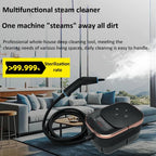 1500W High Pressure Steam Cleaner Portable Handheld Steam Cleaner High Temperature Steam Cleaning Machine Kitchen Car 220V 110V