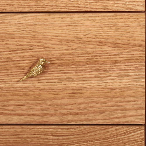 Brass Fortune Bird Knob Creative Drawer Cabinet Door Handles Kitchen Cabinet Shoe Knobs Pure Copper Handles for Furniture Decor