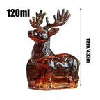 Whiskey Glass Decanter Animal Statue Whiskey Decanter Wine Bottle Liquor Bottle Home Decorations Wine Container for Alcohol