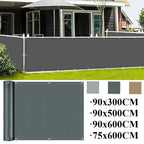 Balcony Privacy Screen Cover Fence Patio Waterproof Shade Cloth 70% UV Protection Shield Deck Shade Sail Garden Porch Pool Decor