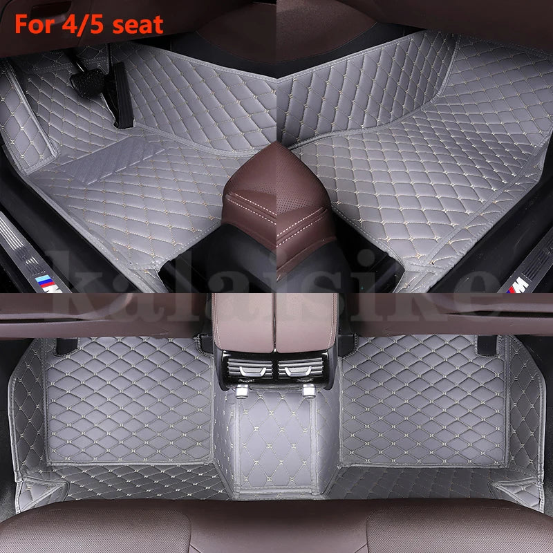 Custom Car Floor Mat for Chevrolet silverado All model silverado 1500 2500 High Country tauto accessories styling interior parts