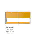 Module Modular DIY Furniture Sideboard Customized Size  Cabinet Stainless Steel Tv Stand Living Room