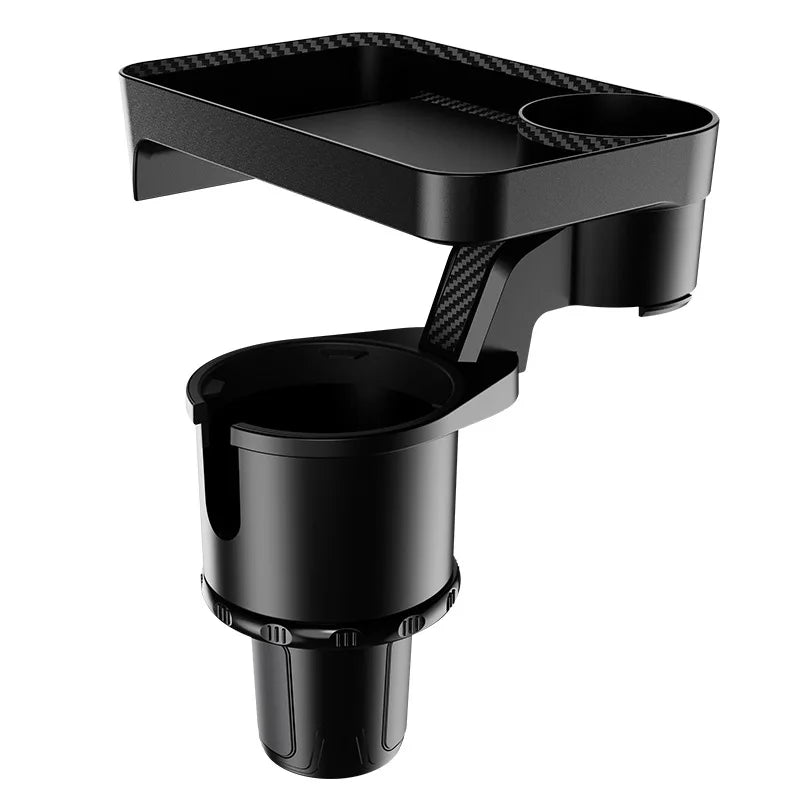 Rotating Fixation of Car Water Cup Groove Dinner Plates Coffee Water Cup Holder on-board Drinks Coffee Pot Cup Plate Set Holder