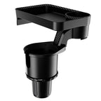 Rotating Fixation of Car Water Cup Groove Dinner Plates Coffee Water Cup Holder on-board Drinks Coffee Pot Cup Plate Set Holder