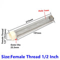 1/2"~2.5" 304 Stainless Steel Extended Filter Garden Irrigation Water Pump Hose Filter Aquarium Water Cleaning Mesh Metal Filter