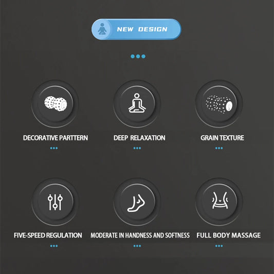 Rechargeable 5 Gears Vibrating Massage Ball Portable Peanut Massager Vibrating Foam Roller For Fitness Mobility Yoga Relaxation