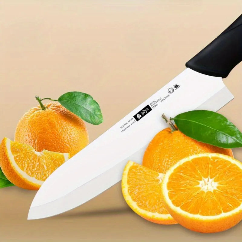 3-piece Ceramic Knife Set Ultra Sharp Chef Knives with Protective Sheaths, Non-Stick Blade for Cooking Slicing Kitchen tools