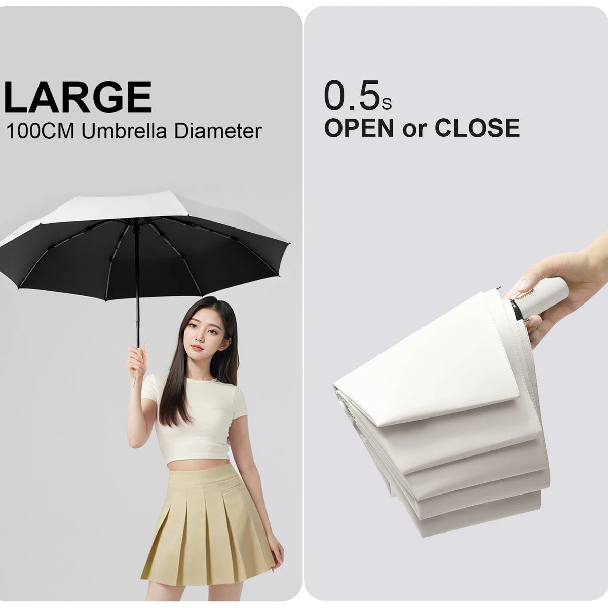 Mini Umbrella Folding Anti UV Rain Sun Umbrella Fashion Portable Windproof Light Women Men Children Parasol Umbrella