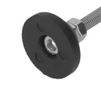 2 PCS Adjustable Furniture Glide Leveling Pads - Nylon Rubber Base D30xM6x50 for Perfect Stability