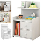 Bedside Table Nightstands for Bedroom Multi-functional Storage Cabinet   Bedroom Furniture Bed Table Simple Locker Shelf