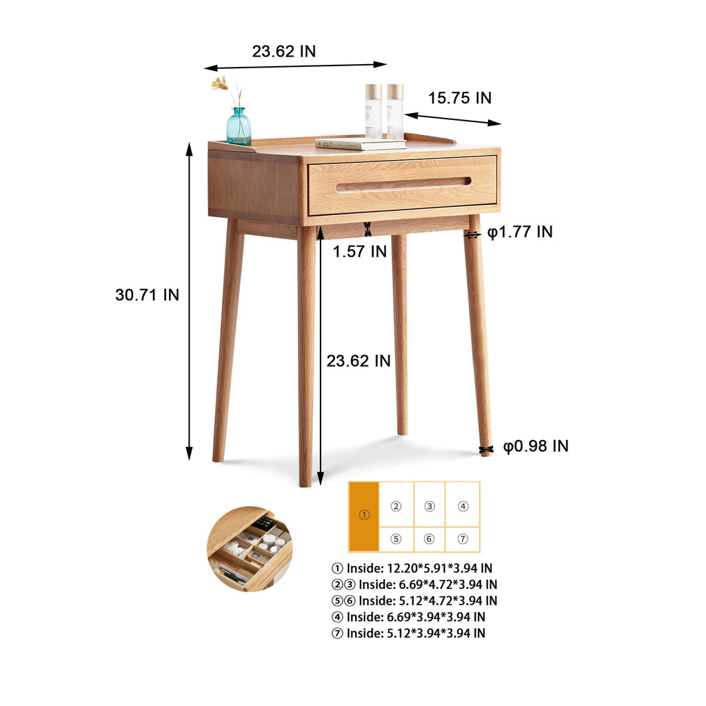 Dresser Bistro Table dresser 100% solid table table desk top table dresser compact dresser accessories storage width 60cm storag