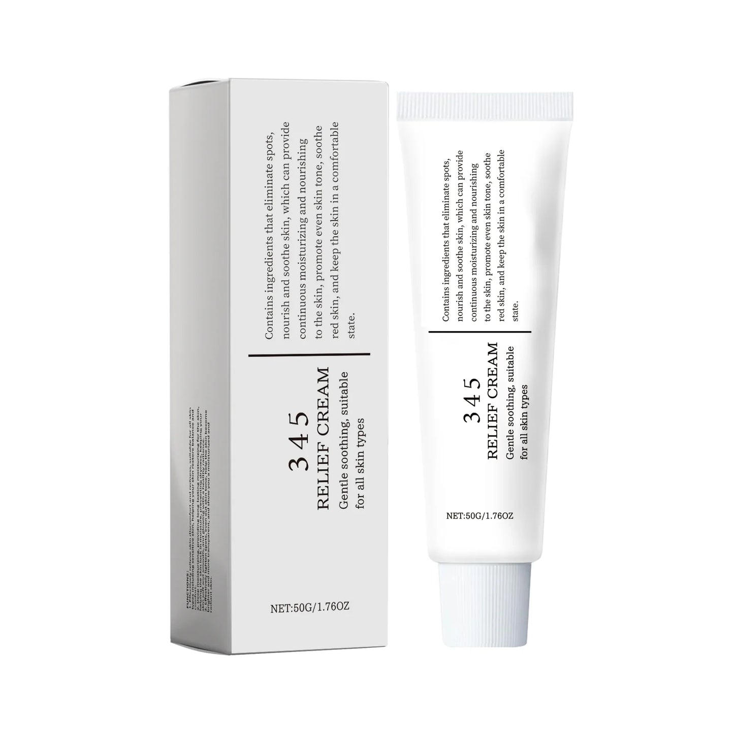 345 Relief Cream – Moisturizing, Soothing & Blemish Care Solution