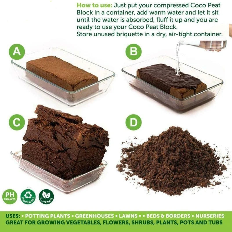 600g Organic Soilless Cultivation Nutrient Soil High Water Retention and Ventilation for Gardening Seed Plant Bag