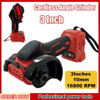 Fit Milwaukee Cordless Angle Grinder 3 Inch Polishing Machine Mini Diamond Cutting Grinding Cut OFF Tools for 18V 20V Battery