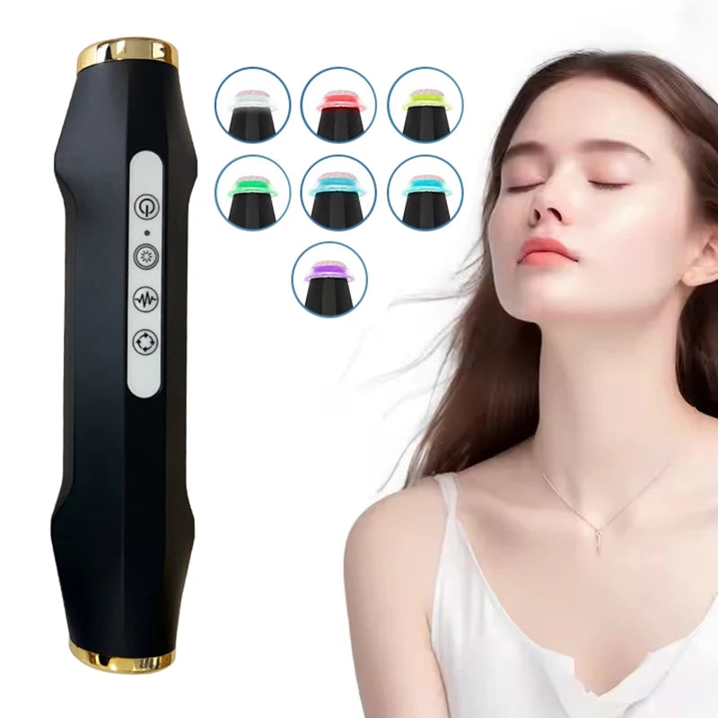Newest Handheld Rechargeable CO2 Oxygen Bubble Device Exfoliate Oxygen Facial Machine Wrinkle Removal Portable Beauty Device