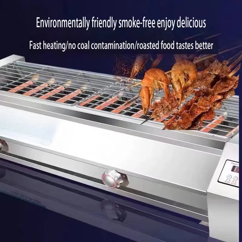 Chinese new electric household kitchen outdoor barbecue cooking equipment