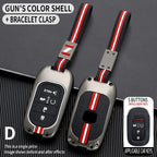 for Honda CR-V Civic Accord HR-V CR-V CRV HRV Fit City Odyssey XRV Hrv Metal Car Key Cover Fob Case Shell 2023 2024