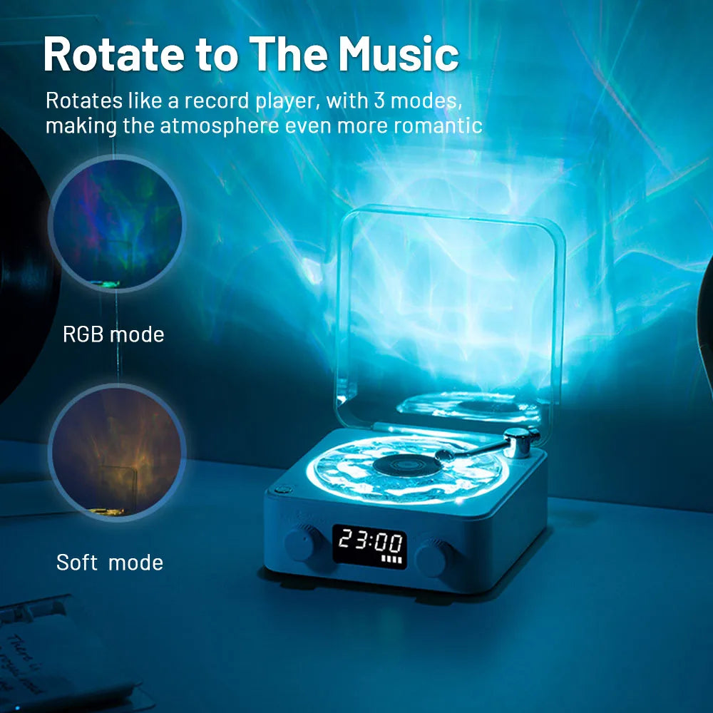 Mini Retro White Noise Bluetooth Speaker - Sleep Aid & RGB