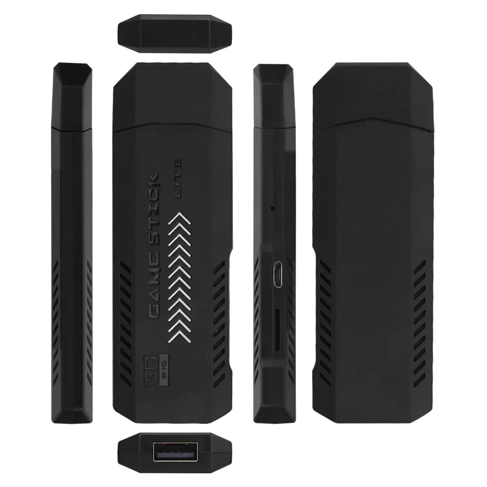 X2 Plus 4K Retro Game Console - 64/128/256GB Plug & Play Stick with 58000+ Games & Wireless Controller for PS1, N64, Dreamcast