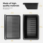 2-Pack Under Seat Organizer for Tesla Model Y (2020, 2021, 2022, 2023, 2024) Hidden Storage Boxes with Lids, Maximize Space,Easy