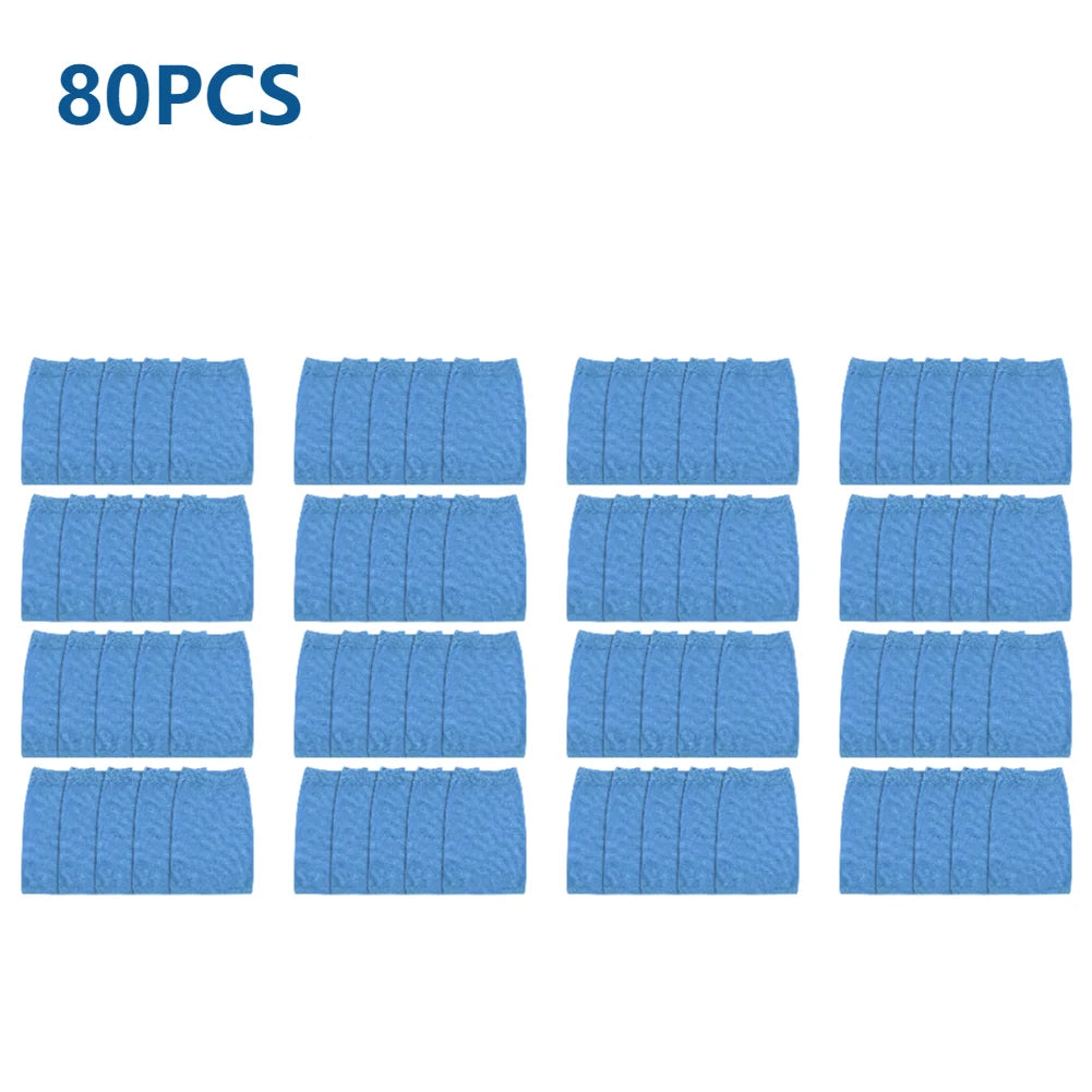 100-10PCS Pool Skimmer Socks Fish Tank Mesh Bag Round Swimming Pool Mesh Filter Cleans Debris and Leaves Baskets Filters