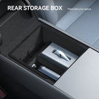 YZ For Tesla Model 3 Highland Model Y Juniper 2021-25 Center Armrest Hidden Storage Box Cup Holder Console Organizer accessories